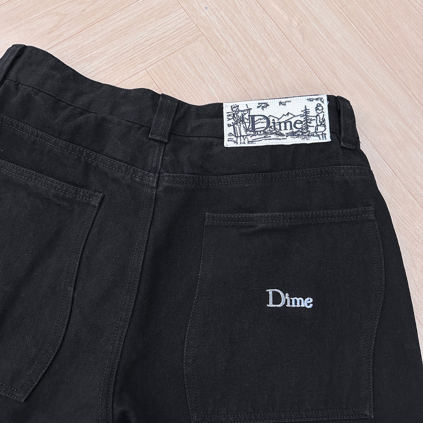 2024 Dime jeans for Men Streetwear Baggy Jeans Embroidery Denim Leisure jeans Traf cargo pants women jean Skate jeans men